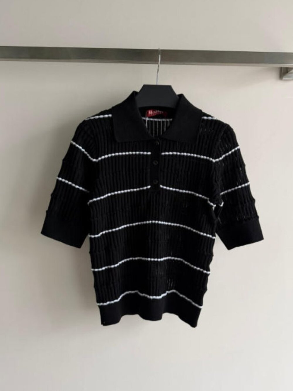 Max Mara Geometric Print Silk Shirt